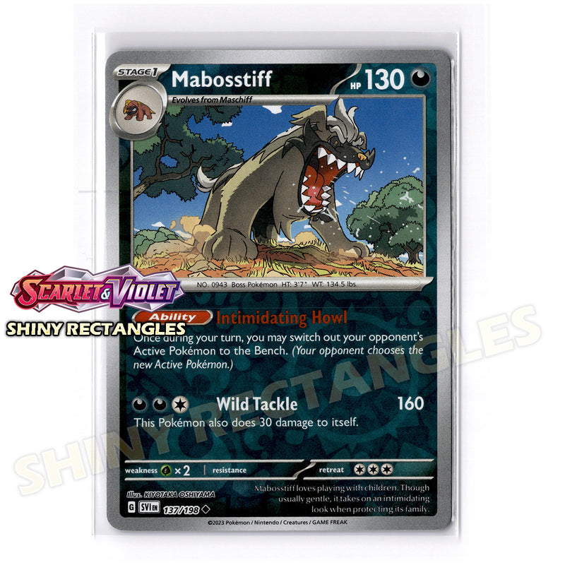 137/198 - Mabosstiff - Reverse Holo