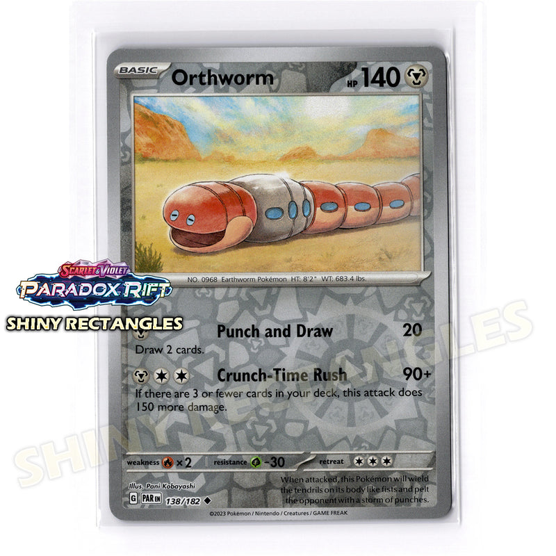 138/182 - Orthworm - Reverse Holo