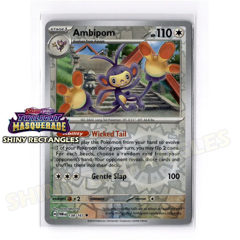 138/167 - Ambipom - Reverse Holo