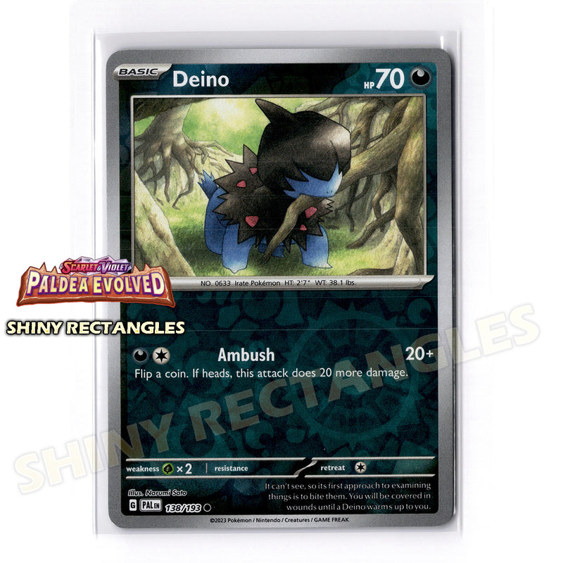 138/193 - Deino - Reverse Holo