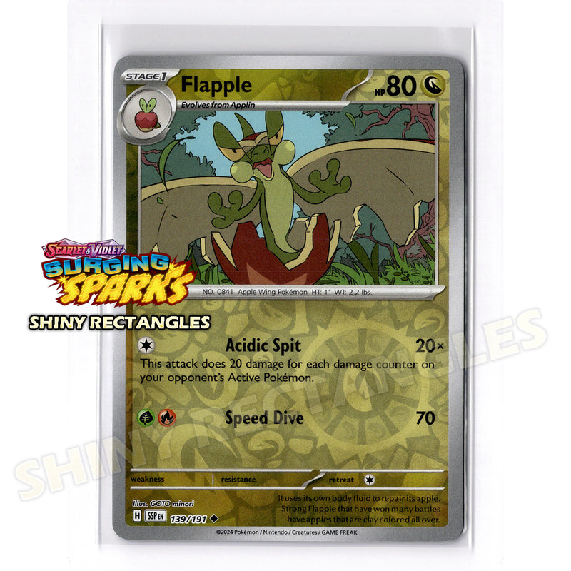 139/191 - Flapple - Reverse Holo