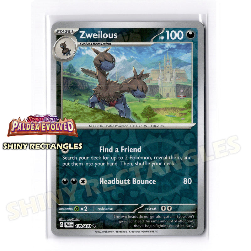 139/193 - Zweilous - Reverse Holo