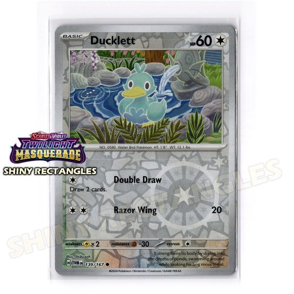 139/167 - Ducklett - Reverse Holo