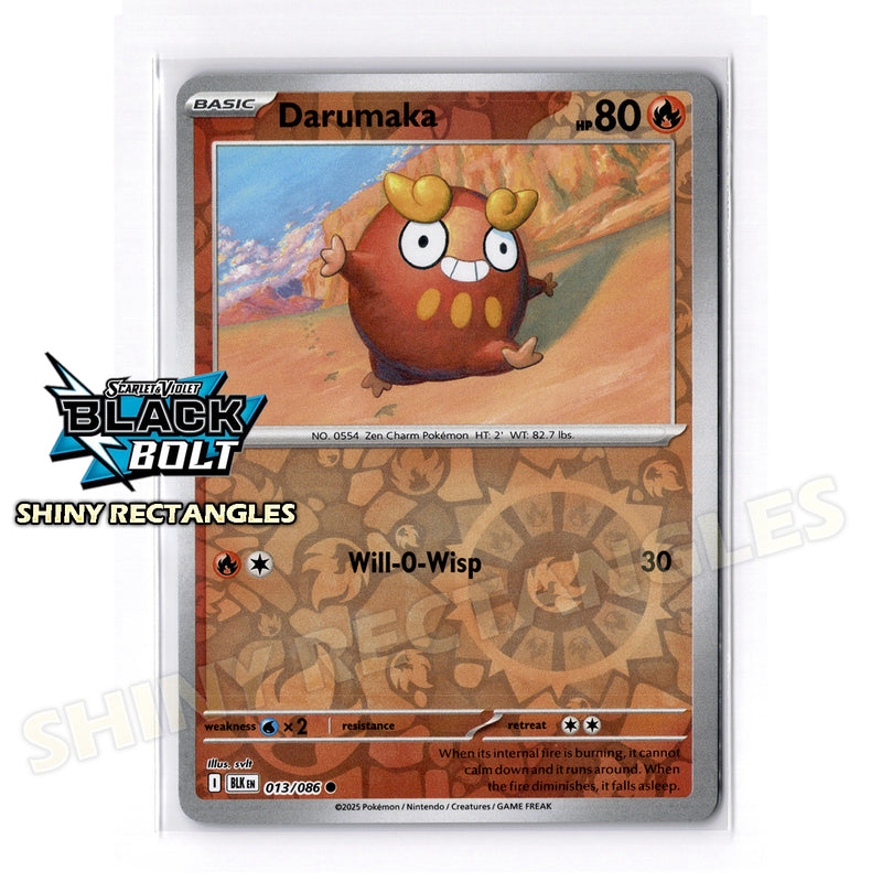 013/086 - Darumaka - Reverse Holo