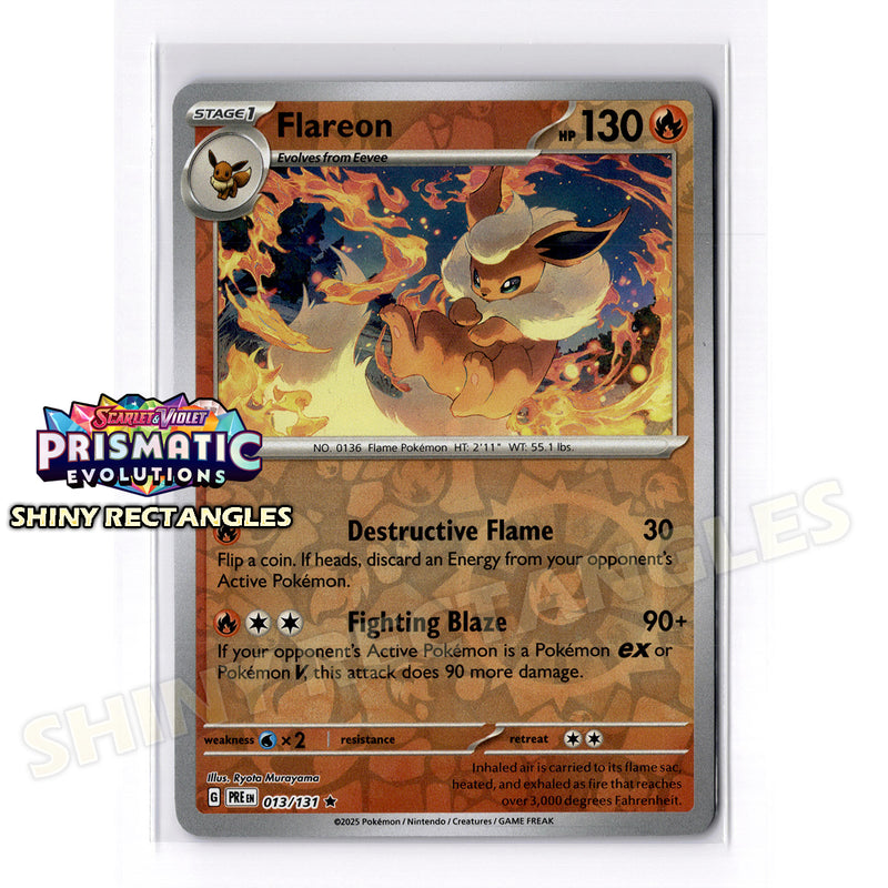 013/131 - Flareon - Reverse Holo