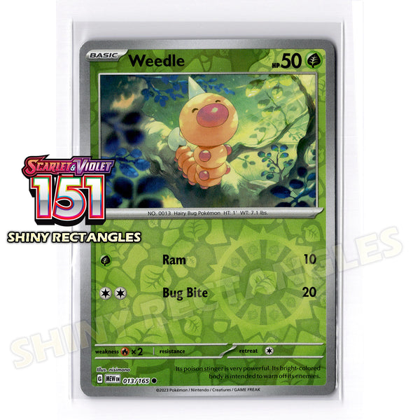 013/165 - Weedle - Reverse Holo