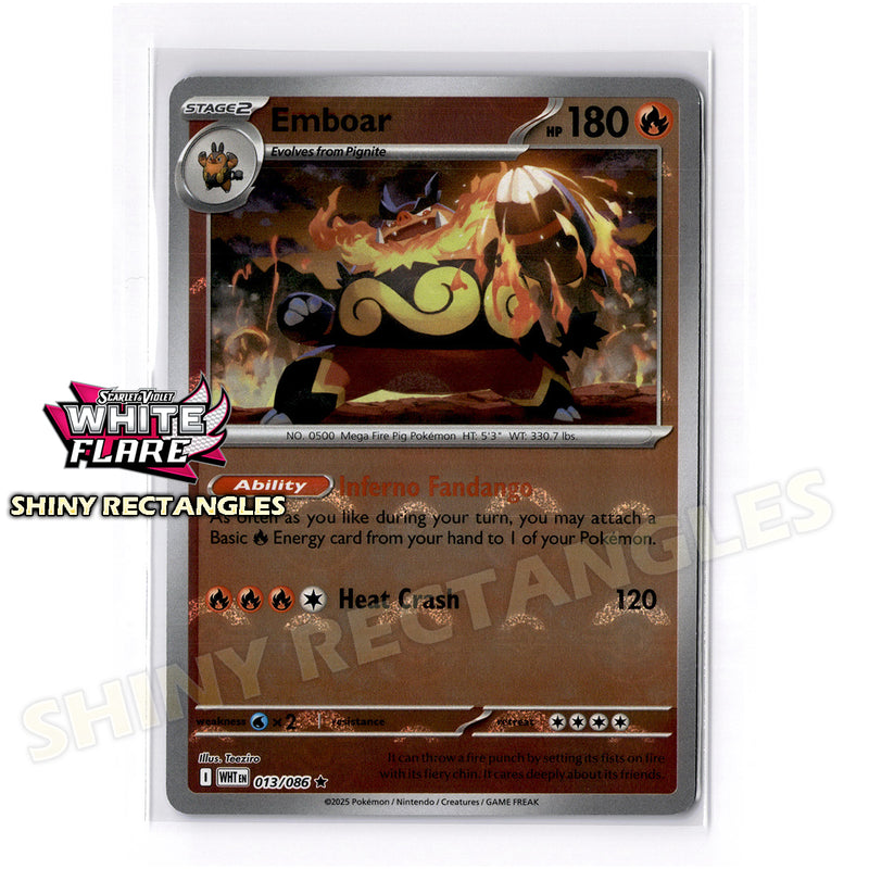 013/086 - Emboar - Poke Ball
