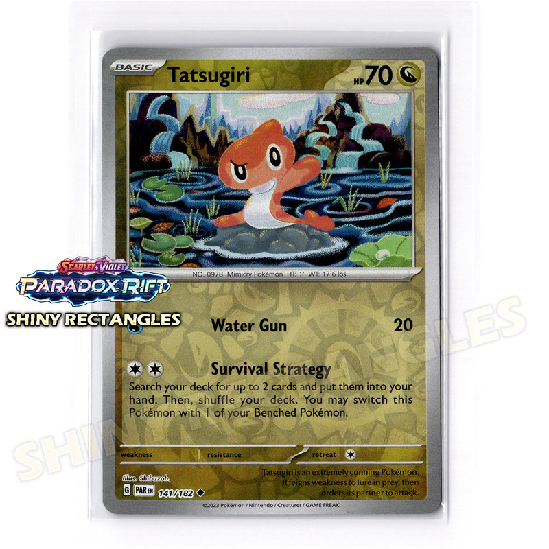 141/182 - Tatsugiri - Reverse Holo