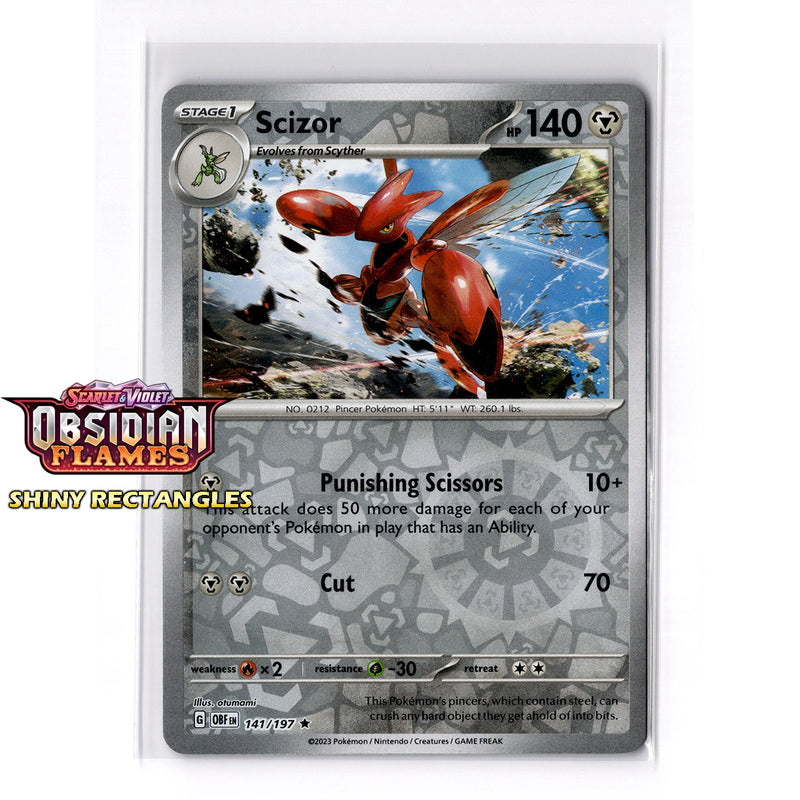 141/197 - Scizor - Reverse Holo