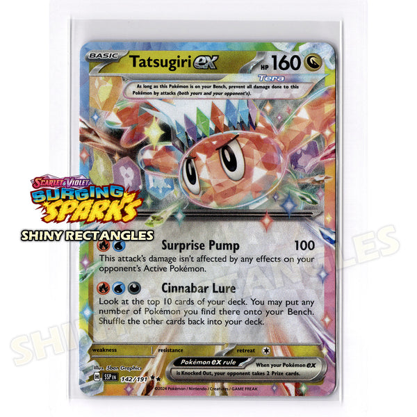 142/191 - Tatsugiri EX - Holofoil