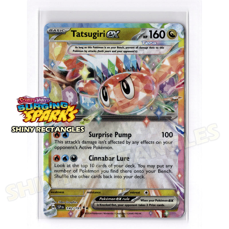 142/191 - Tatsugiri EX - Holofoil
