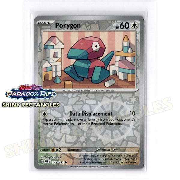 142/182 - Porygon - Reverse Holo