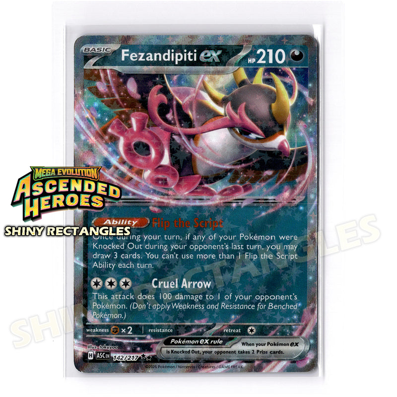 142/217 - Fezandipiti EX - Holofoil