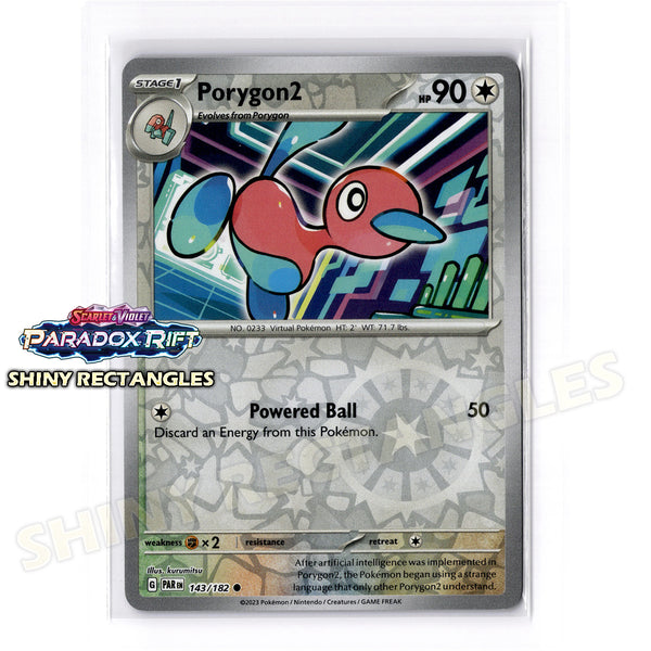 143/182 - Porygon2 - Reverse Holo