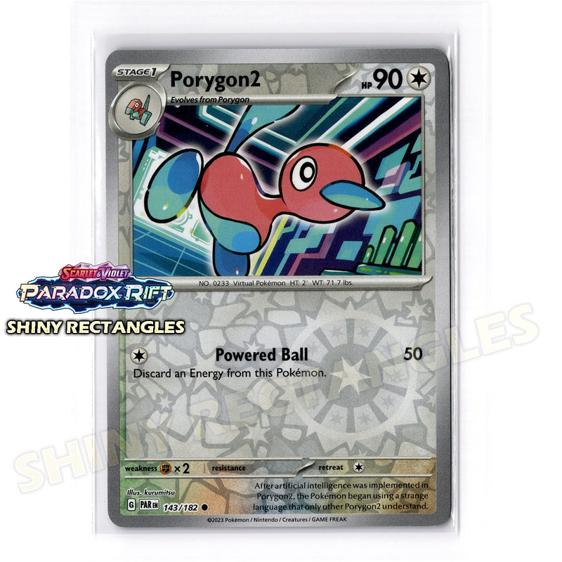 143/182 - Porygon2 - Reverse Holo