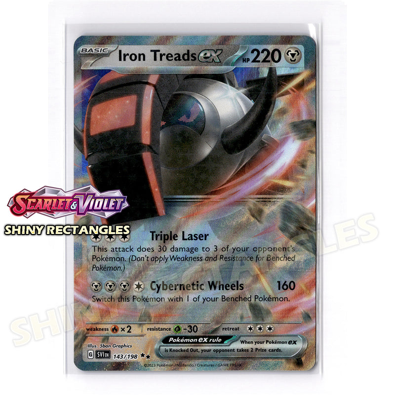 143/198 - Iron Treads EX - Holofoil