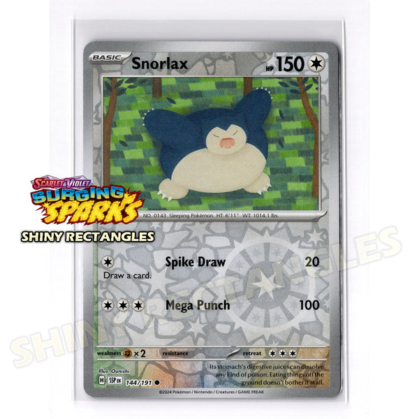 144/191 - Snorlax - Reverse Holo
