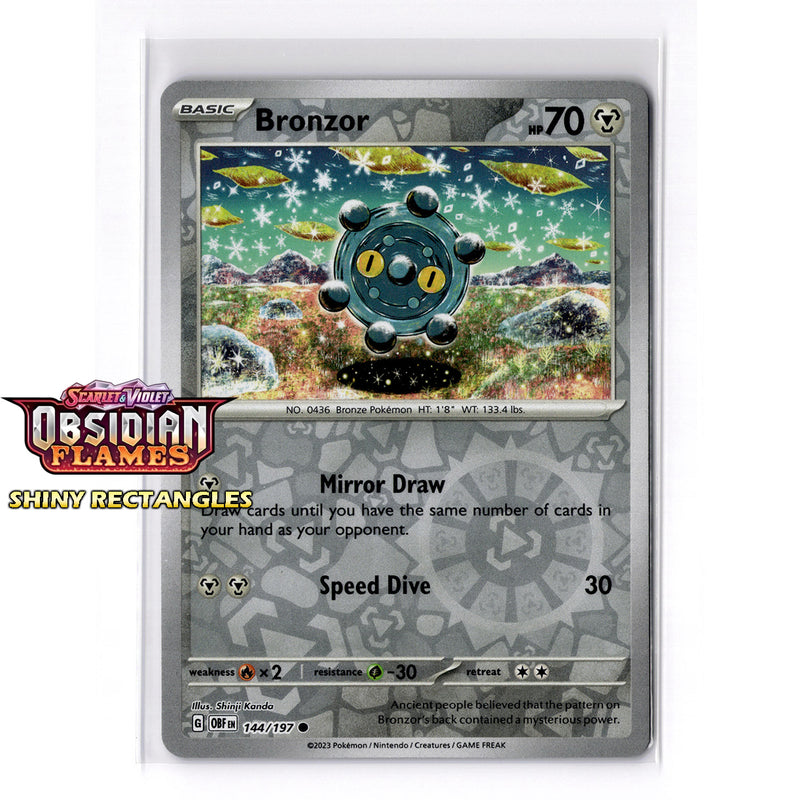 144/197 - Bronzor - Reverse Holo
