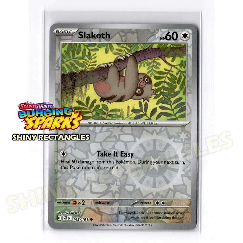 145/191 - Slakoth - Reverse Holo