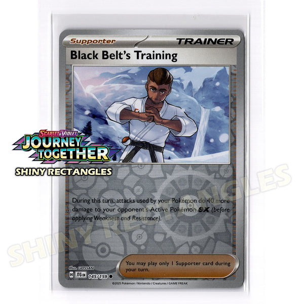 145/159 - Black Belt's Training - Reverse Holo