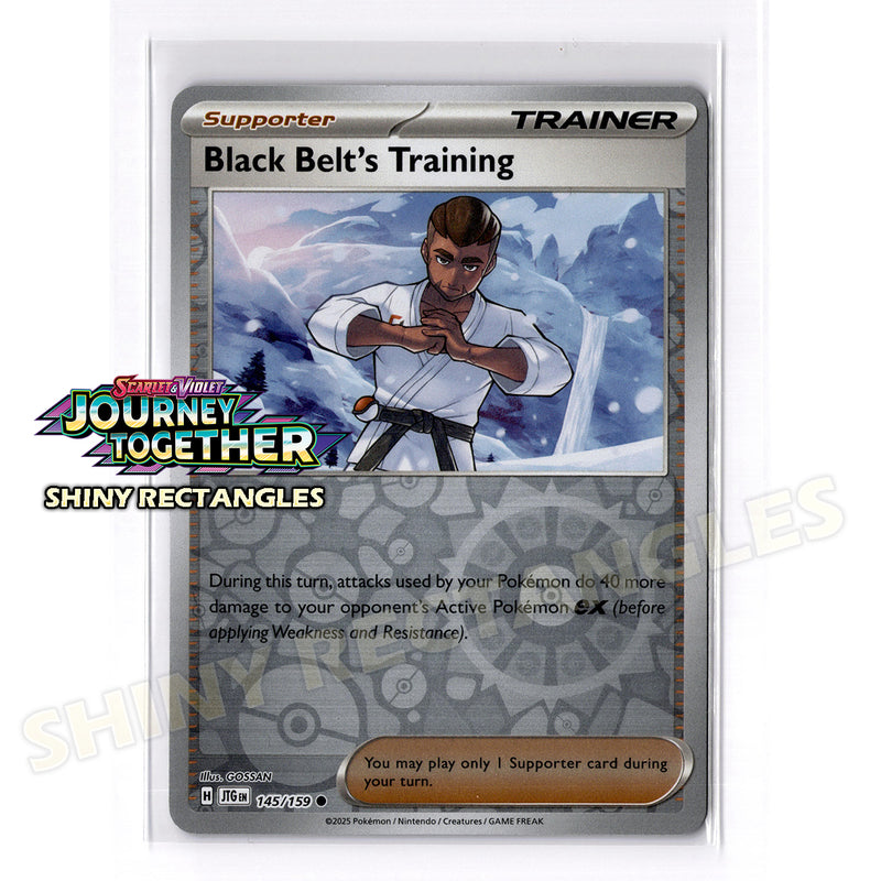 145/159 - Black Belt's Training - Reverse Holo