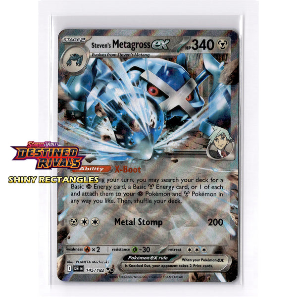 145/182 - Steven's Metagross EX - Holofoil
