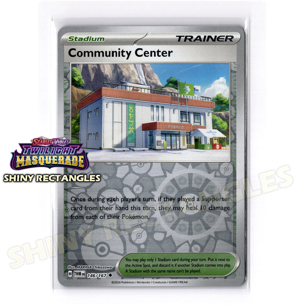 146/167 - Community Center - Reverse Holo