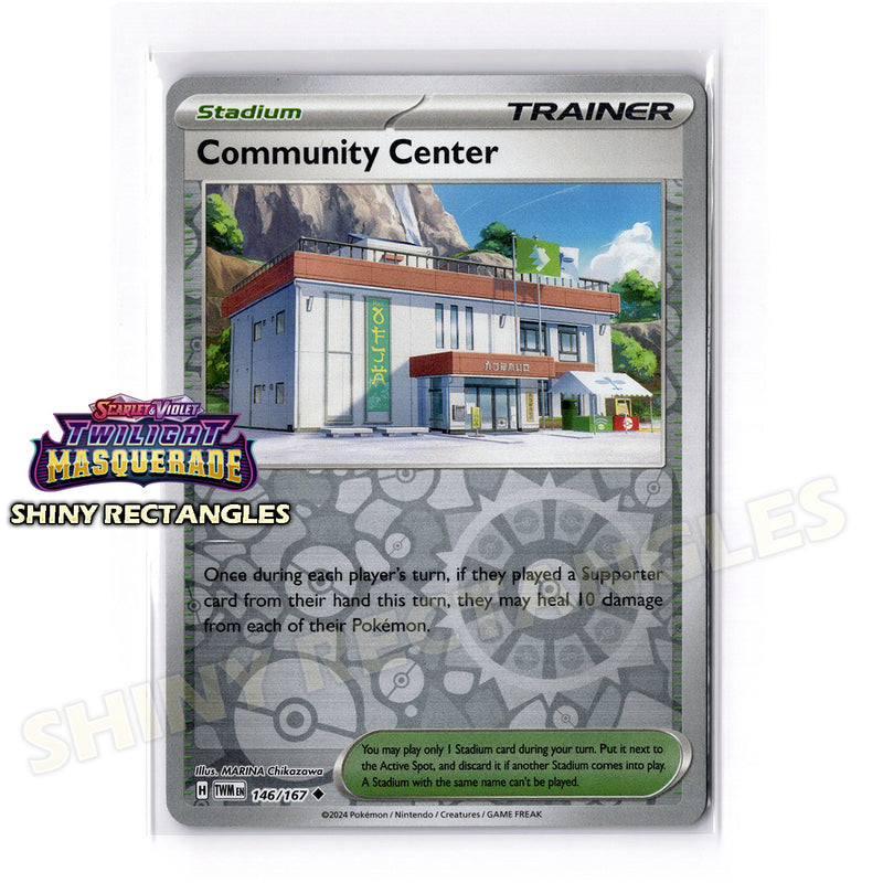 146/167 - Community Center - Reverse Holo