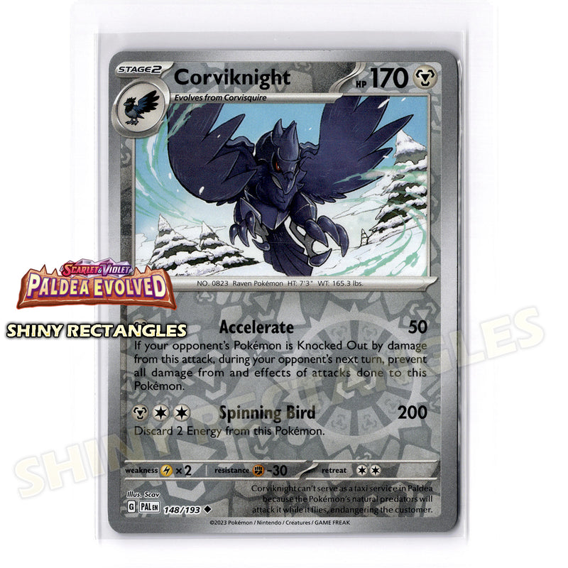 148/193 - Corviknight - Reverse Holo