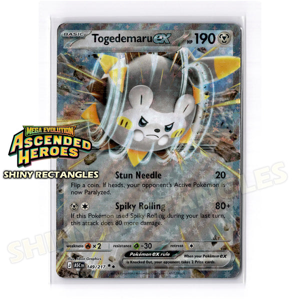 149/217 - Togedemaru EX - Holofoil
