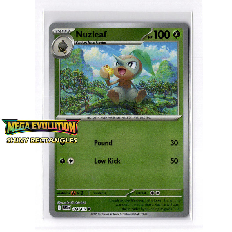 014/132 - Nuzleaf - Reverse Holo