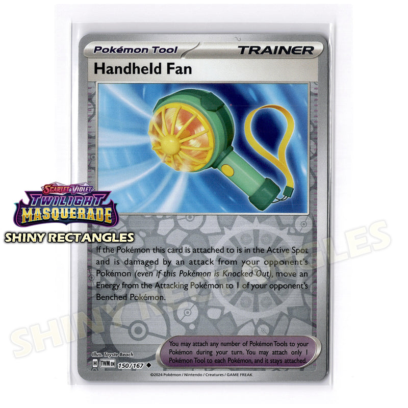 150/167 - Handheld Fan - Reverse Holo