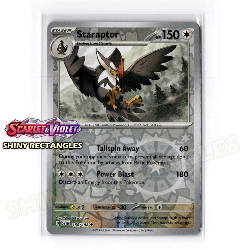 150/198 - Staraptor - Reverse Holo