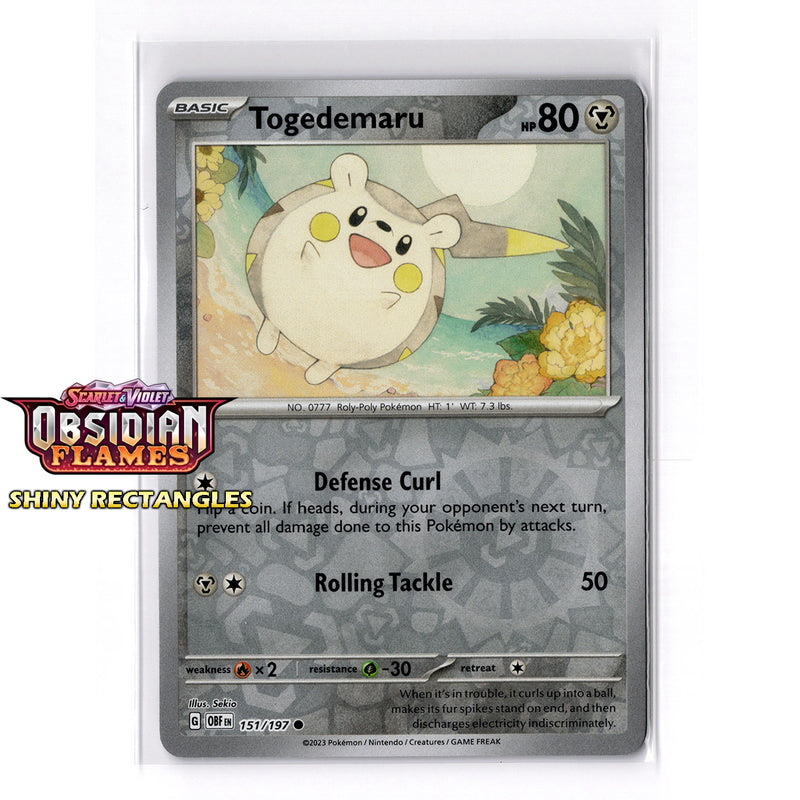 151/197 - Togedemaru - Reverse Holo