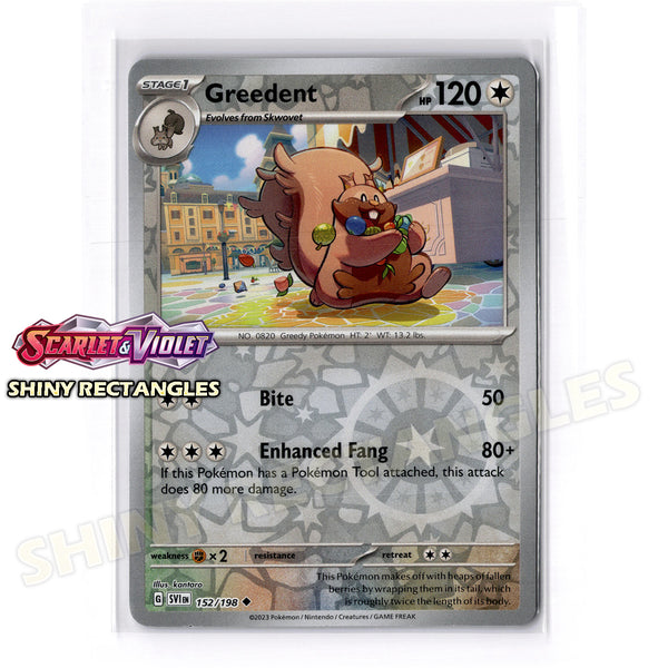 152/198 - Greedent - Reverse Holo