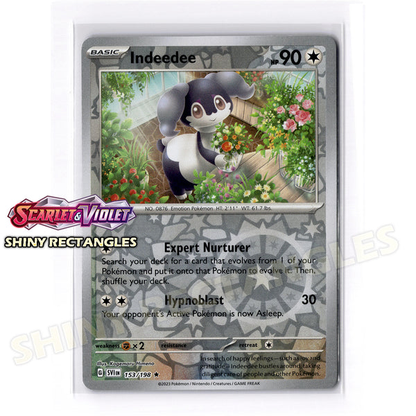 153/198 - Indeedee - Reverse Holo