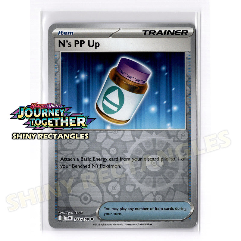 153/159 - N's PP Up - Reverse Holo