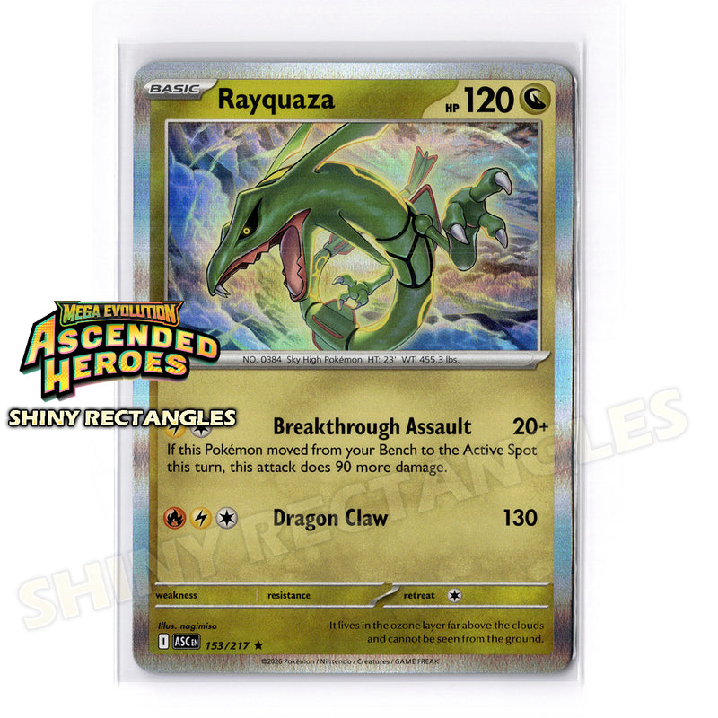 153/217 - Rayquaza - Holofoil