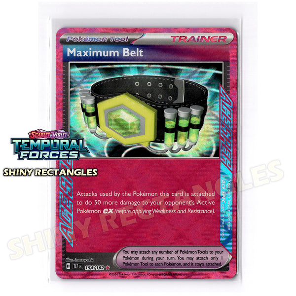 154/162 - Maximum Belt - Holofoil
