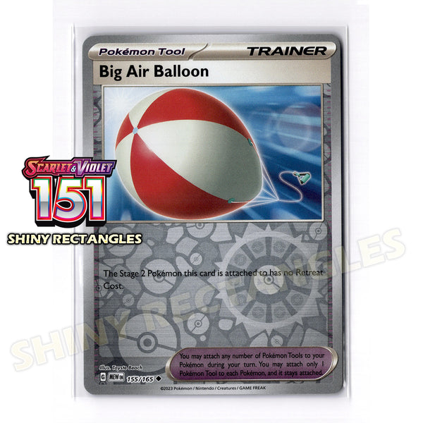 155/165 - Big Air Balloon - Reverse Holo