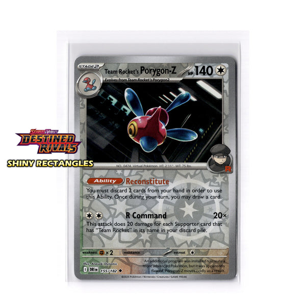 155/182 - Team Rocket's Porygon-Z - Reverse Holo