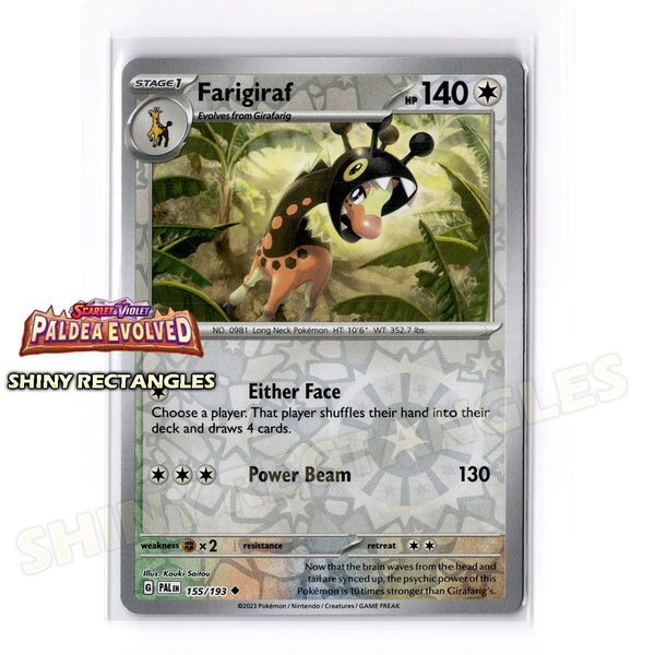 155/193 - Farigiraf - Reverse Holo