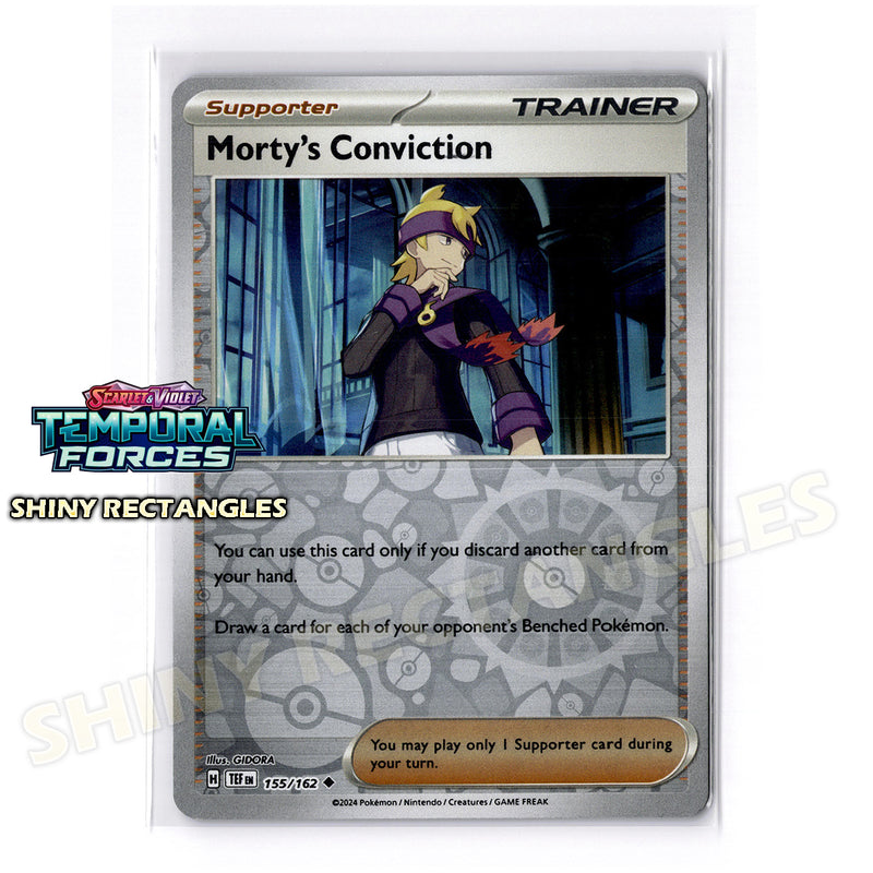 155/162 - Morty's Conviction - Reverse Holo