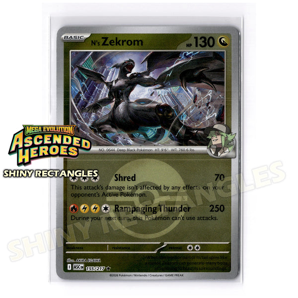 155/217 - N's Zekrom - Poke Ball