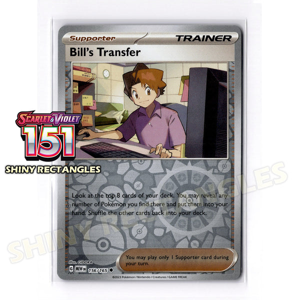 156/165 - Bill's Transfer - Reverse Holo