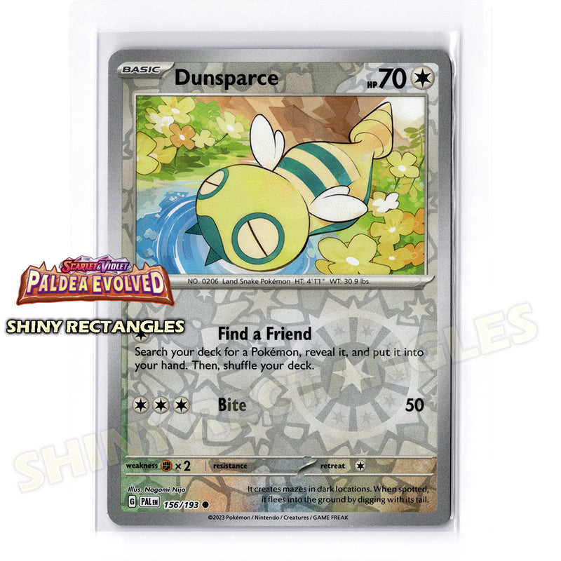 156/193 - Dunsparce - Reverse Holo