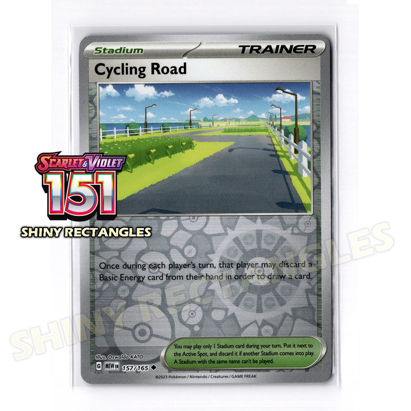 157/165 - Cycling Road - Reverse Holo