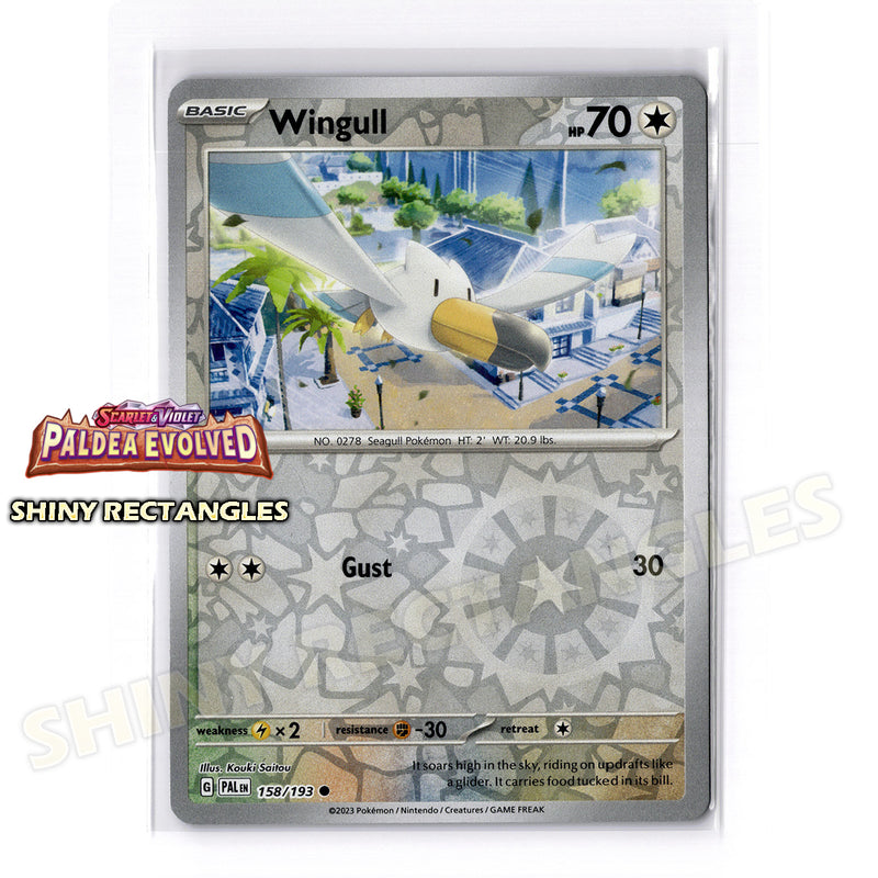 158/193 - Wingull - Reverse Holo