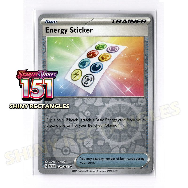 159/165 - Energy Sticker - Reverse Holo