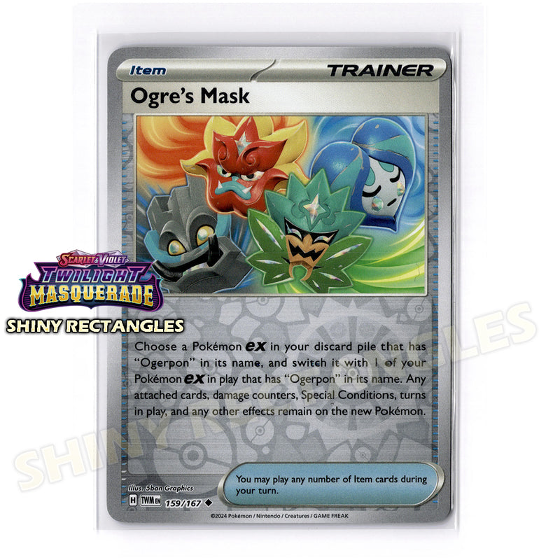 159/167 - Ogre's Mask - Reverse Holo
